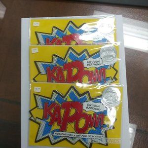 Cracker Cards Birthday KAPOW!